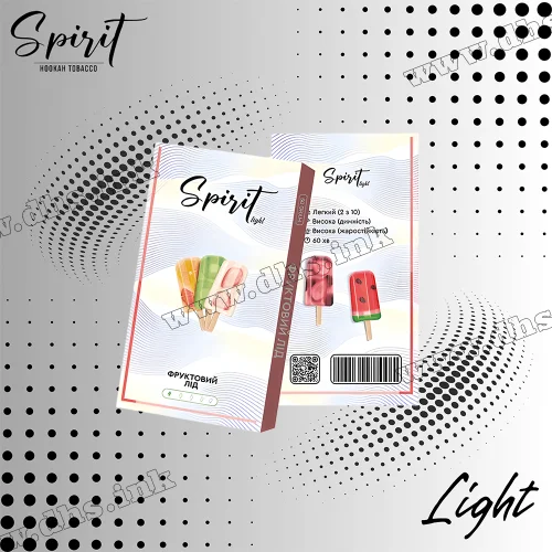 Табак Spirit (Спирит) Light - Фруктовый Лед 50г